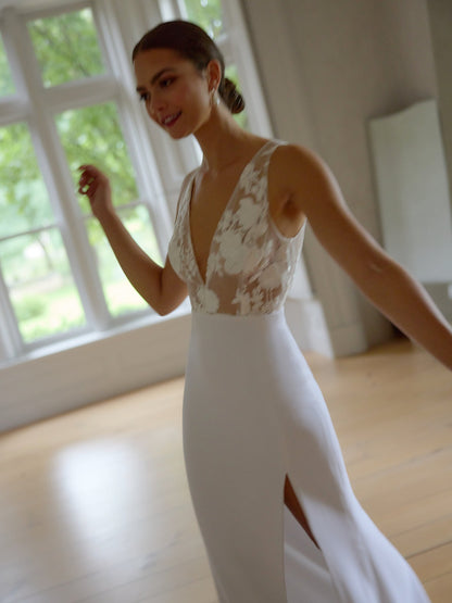 Lexington Sheer Bridal Dress