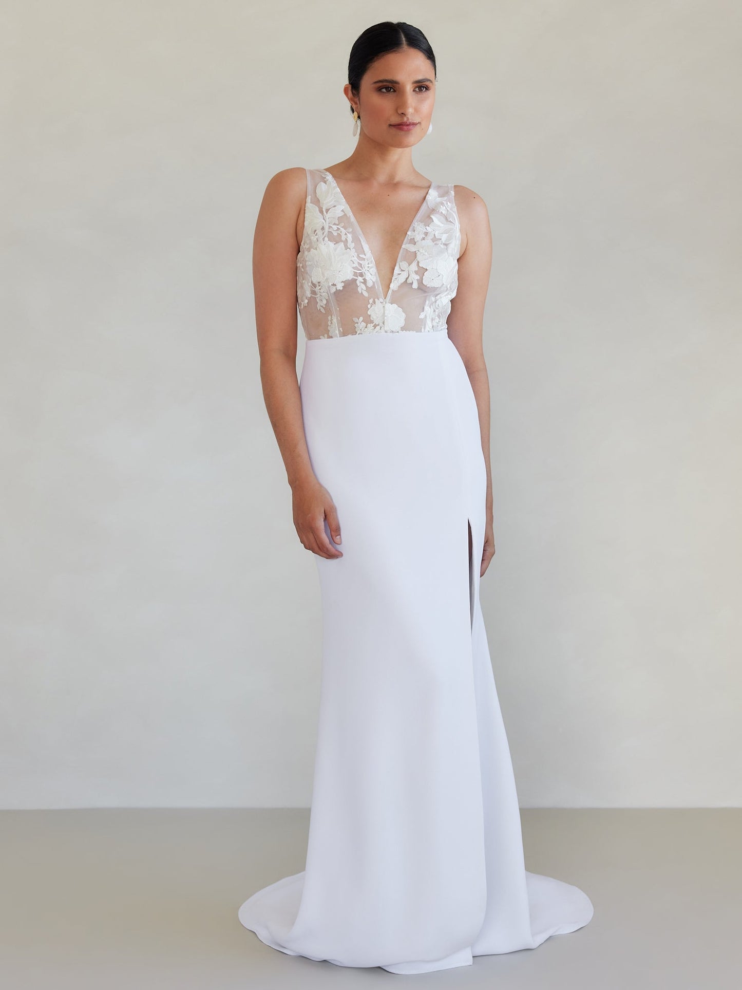 Lexington Sheer Bridal Dress